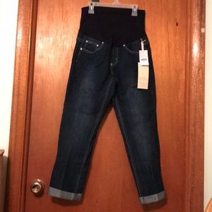 Bling Maternity Skinny Jeans